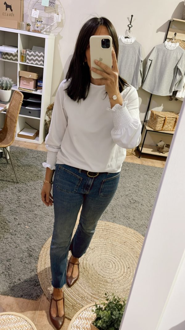 Camiseta Gala blanco roto (prev.15 Marzo) - Imagen 4