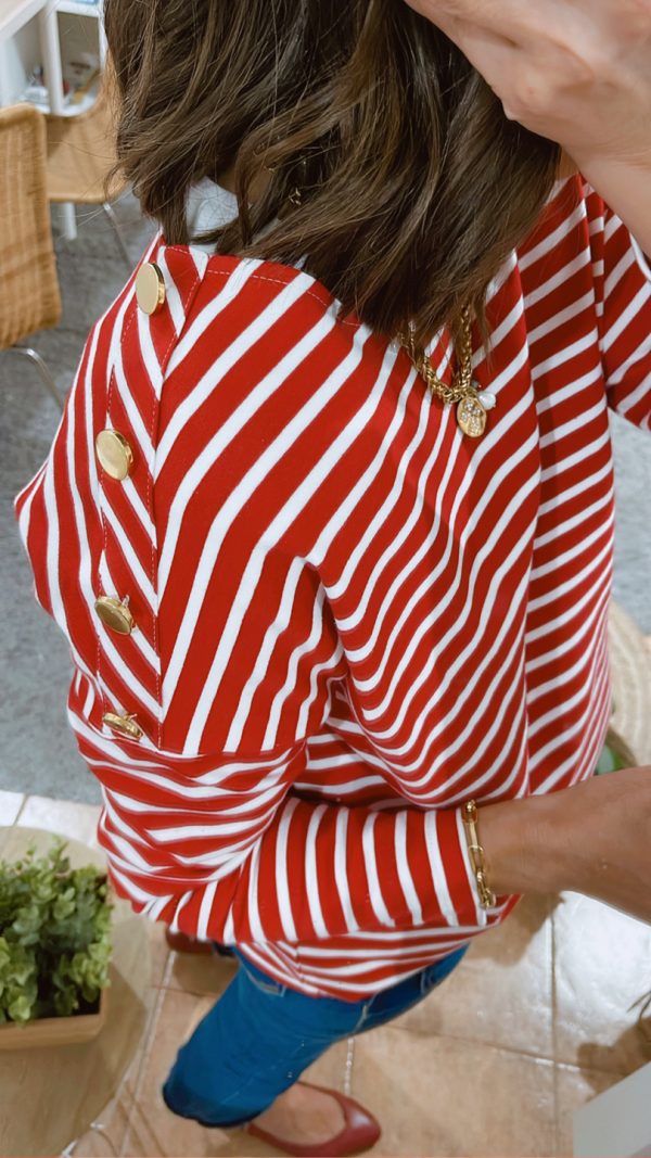 Sudadera Carmela roja - Imagen 2