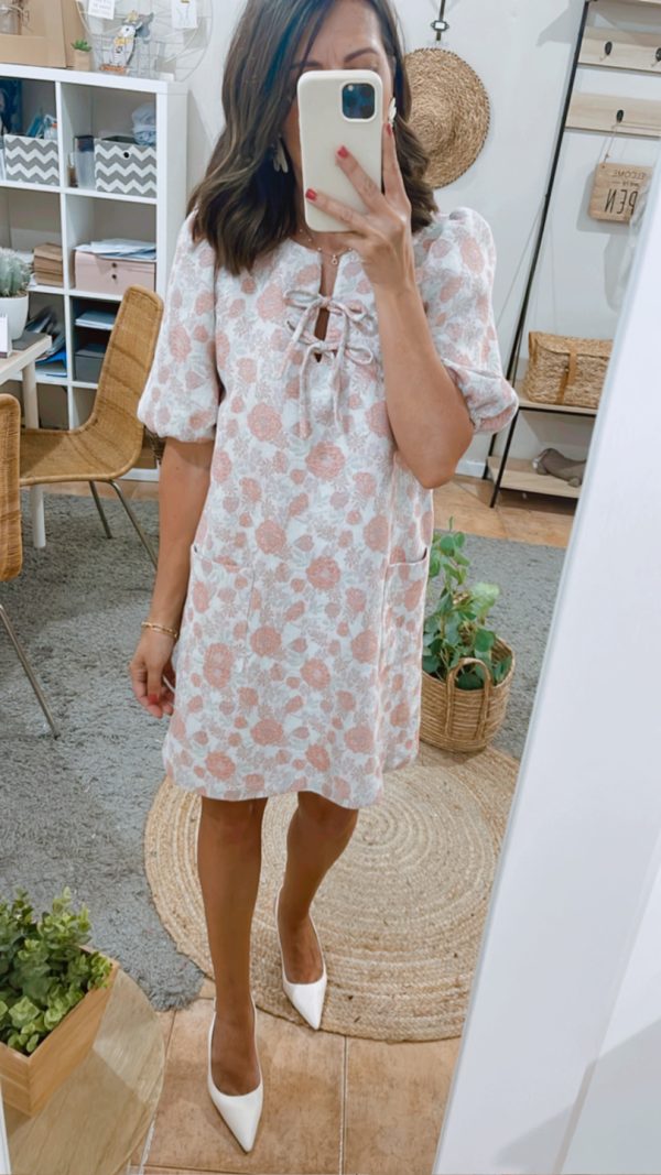 Vestido Loreto Mini (jacquard) - Imagen 4