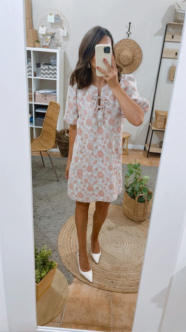 Vestido Loreto Mini (jacquard) - Imagen 6
