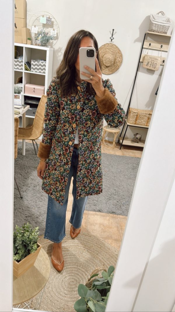 Abrigo Tomasa Floral - Imagen 3