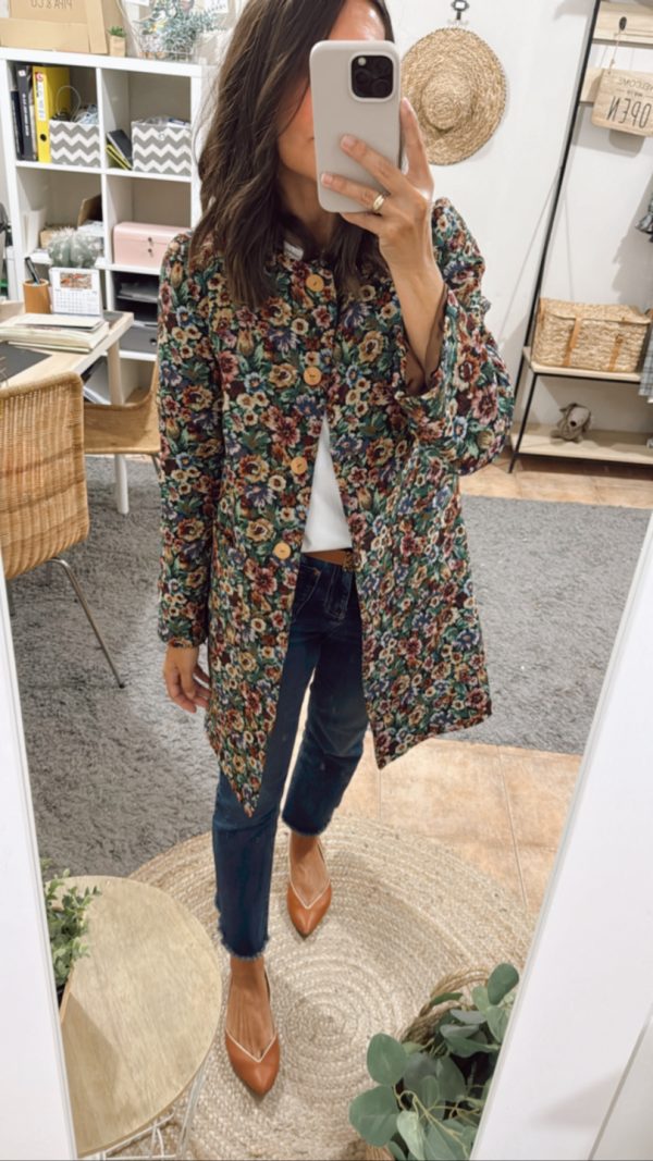 Abrigo Tomasa Floral - Imagen 8