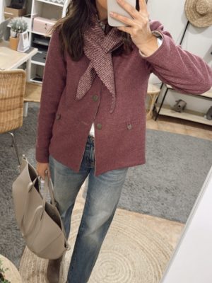 Bandana/pañuelo Casilda Magenta (preventa envío 29 Enero-4 Febrero)