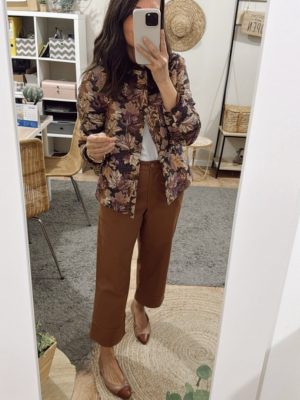 Pantalón Alfonsina (coñac)