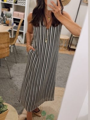 Vestido Uxia Negro (Preventa con envío 18-22 Mayo)