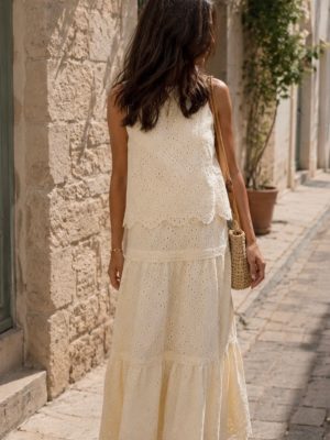 Blusa Narcisa Mantequilla (preventa con envío 18-24 Junio)