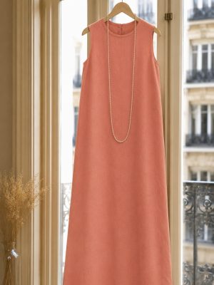 Vestido Valentina Lino caramelo (Prev. 30 Junio - 6 Julio)
