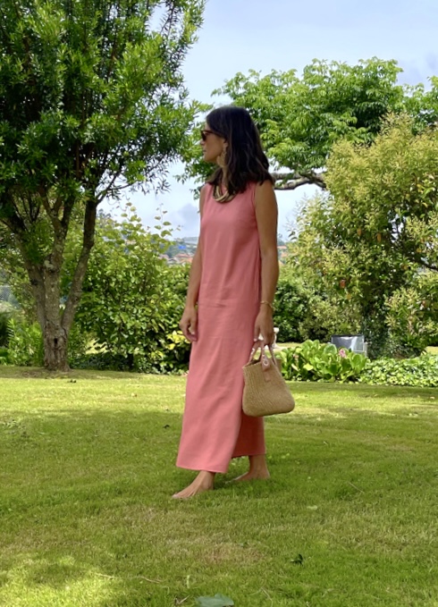 Vestido Valentina Lino caramelo (Prev. 30 Junio - 6 Julio) - Imagen 2