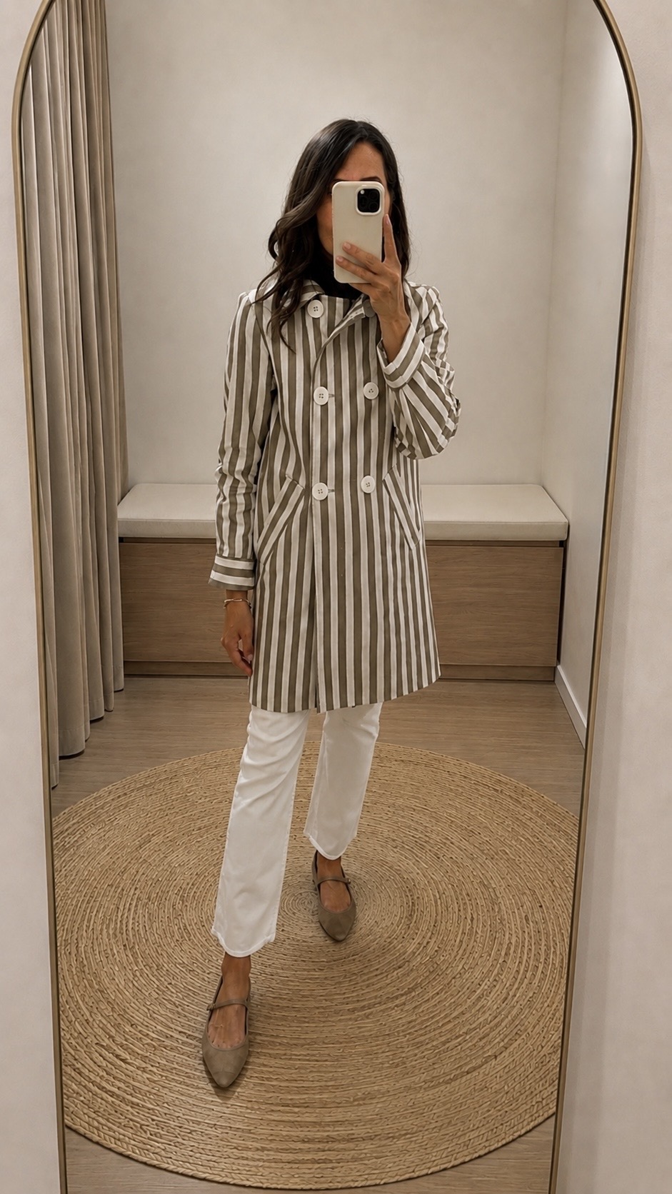 Gabardina Pepita Taupe (prev. con envío 14-18 Sept) - Imagen 3