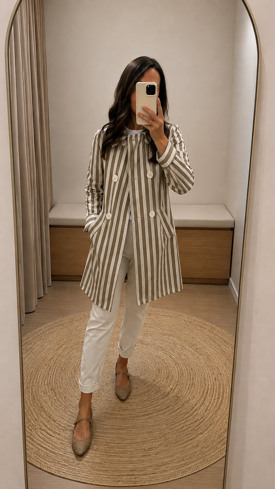Gabardina Pepita Taupe (prev. con envío 14-18 Sept) - Imagen 6