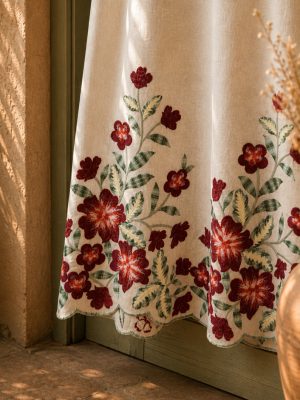 Vestido Martina bordado floral