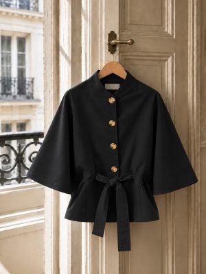 Gabardina Lolita Negra (preventa con envío 14-20 Octubre)