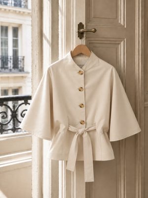 Gabardina Lolita Beige (preventa con envío 14-20 Octubre)