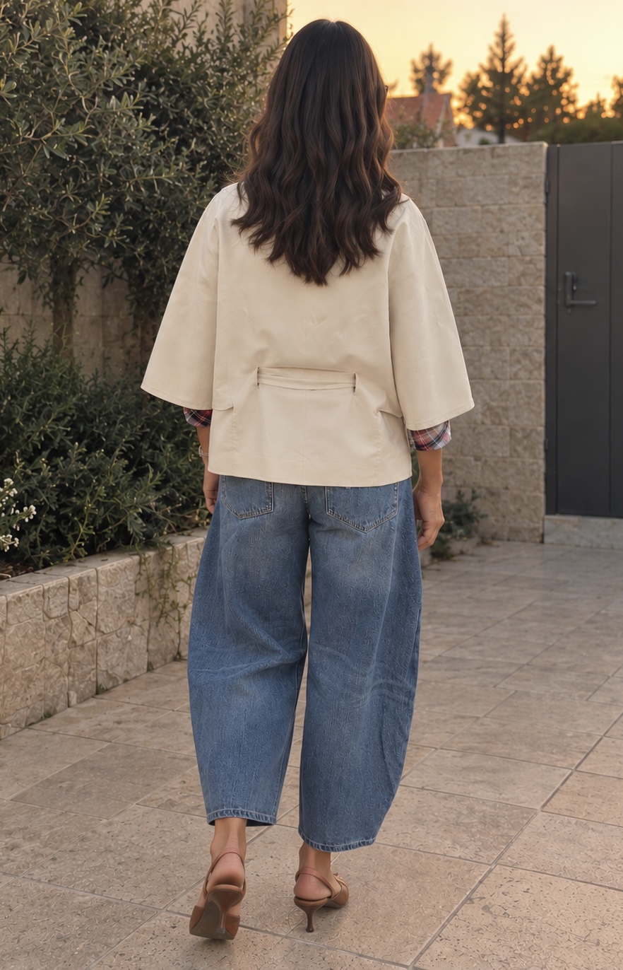 Gabardina Lolita Beige (preventa con envío 14-20 Octubre) - Imagen 4